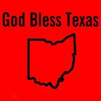 God Bless Texas Ohio Santa Hat thumb 1