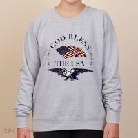 God Bless The Usa Women's Sweatshirt thumb 0