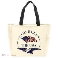 God Bless The Usa Tote Bag thumb 0