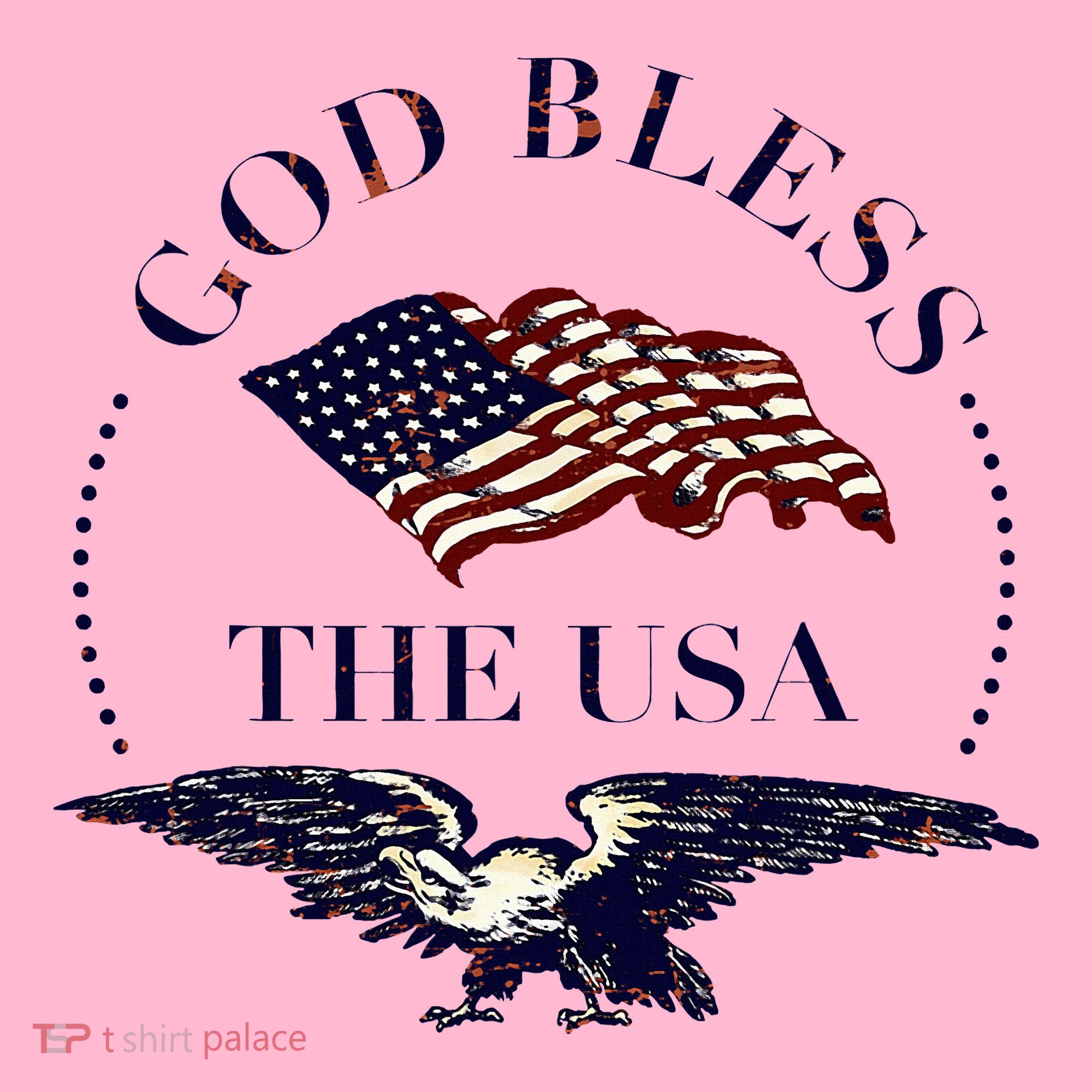 God Bless The Usa Coaster