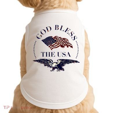 God Bless The Usa Doggie Tank