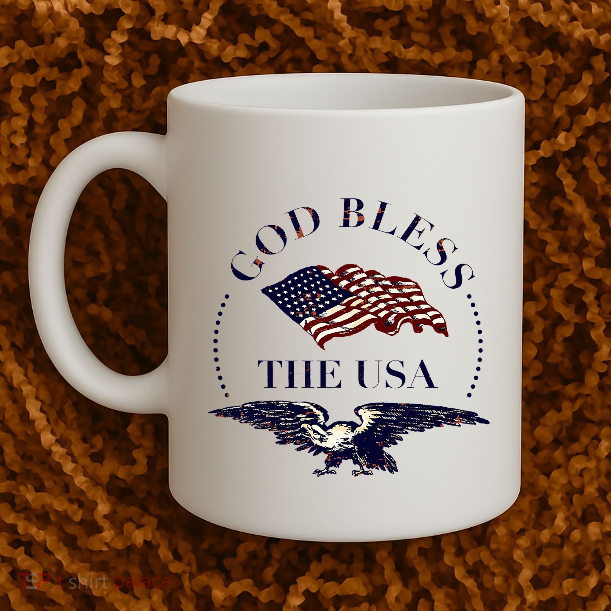God Bless The Usa Coffee Mug