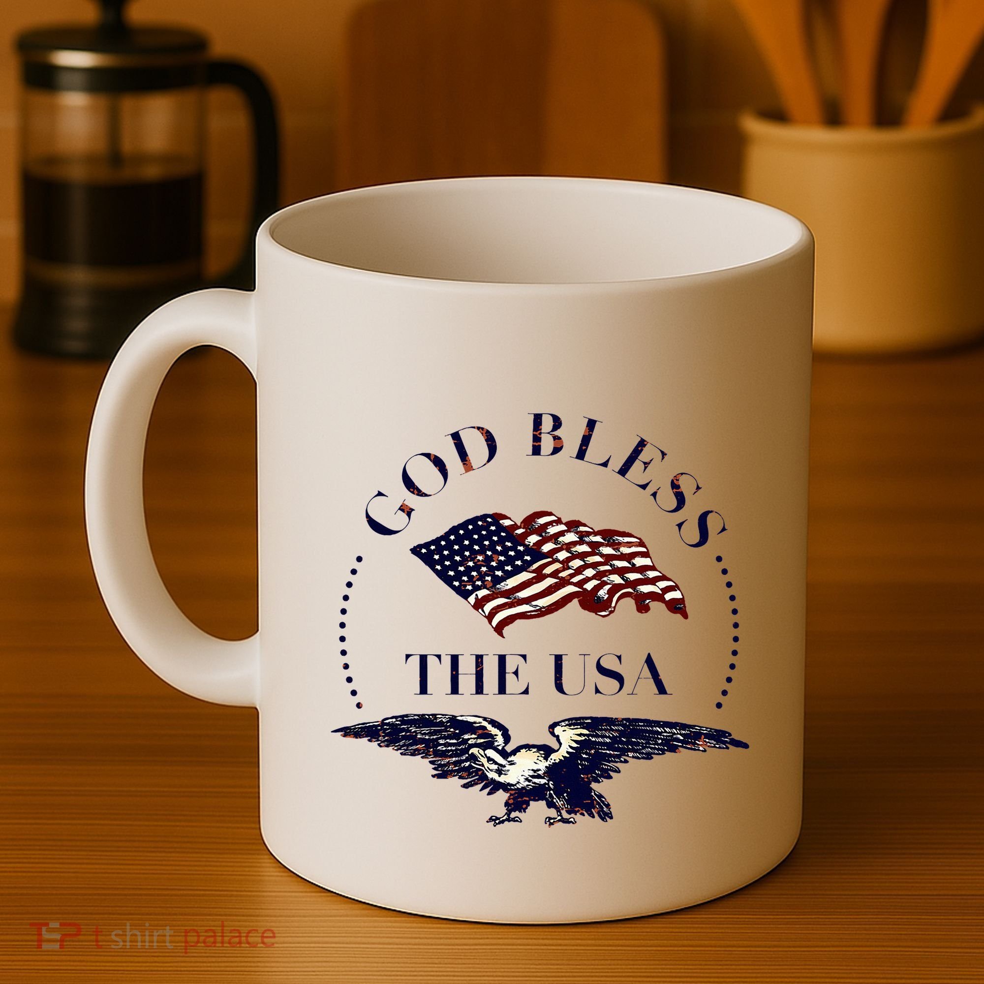 God Bless The Usa Coffee Mug