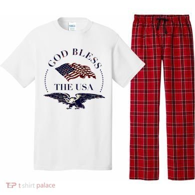 God Bless The Usa Pajama Set