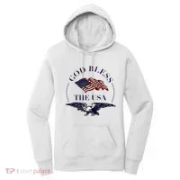 God Bless The Usa Women's Hoodie thumb 0