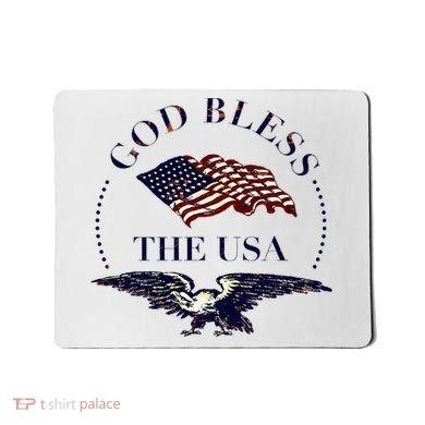 God Bless The Usa Mousepad