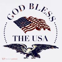 God Bless The Usa Ornament thumb 1