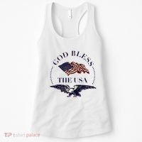 God Bless The Usa Women's Tank Top thumb 0