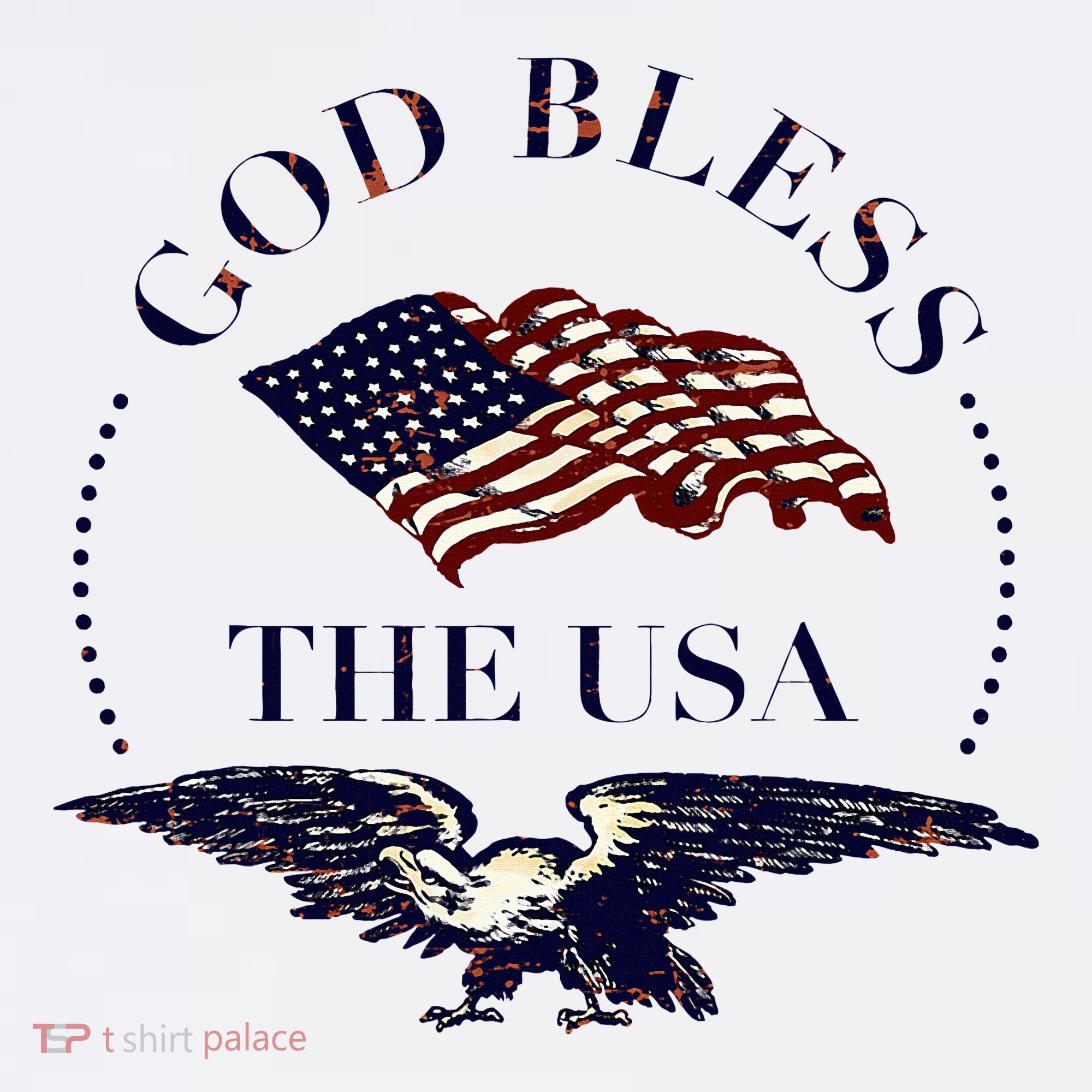 God Bless The Usa Baby Bodysuit