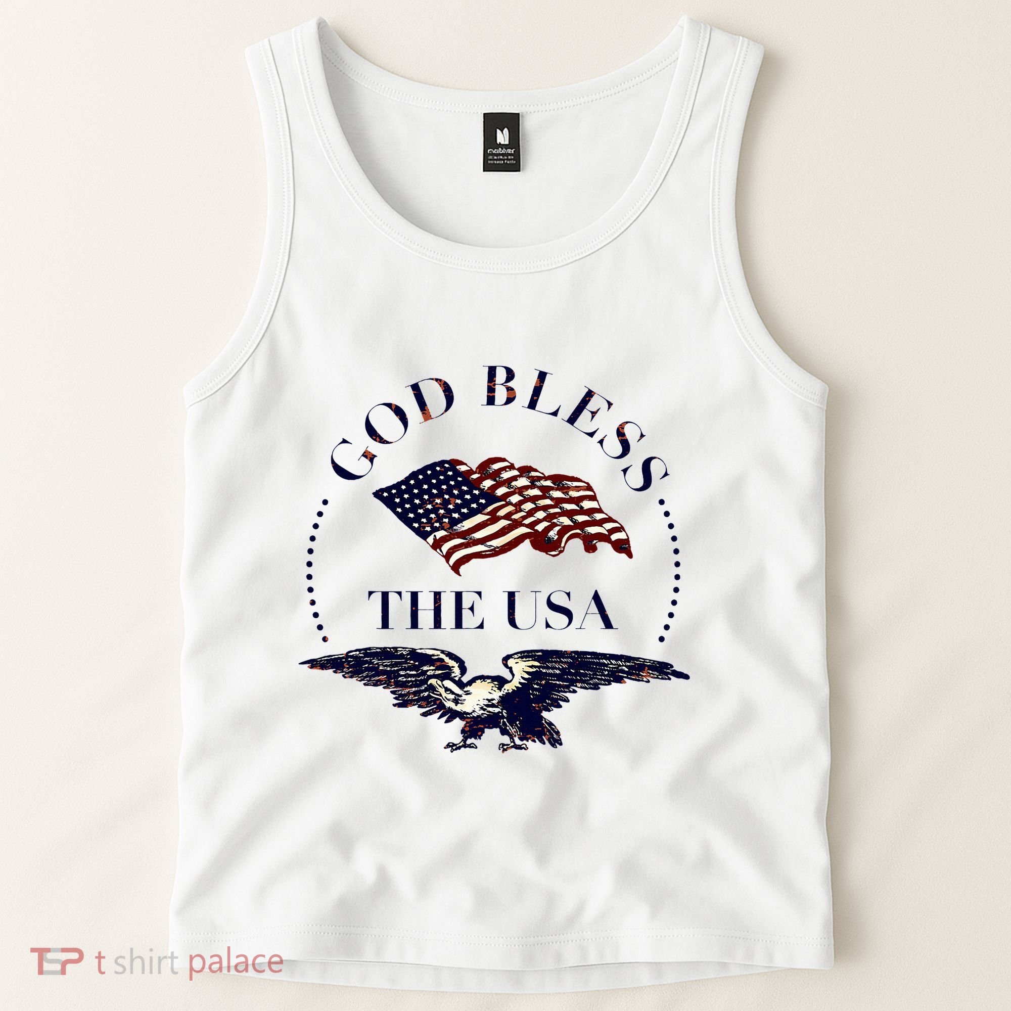 God Bless The Usa Tank Top