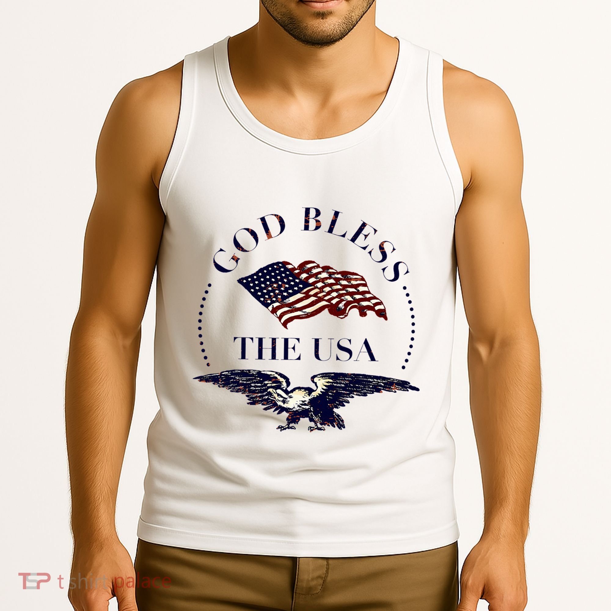 God Bless The Usa Tank Top