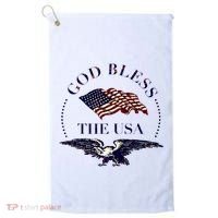 God Bless The Usa Golf Towel thumb 0