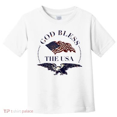 God Bless The Usa Toddler T-Shirt