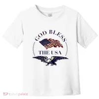 God Bless The Usa Toddler T-Shirt thumb 0