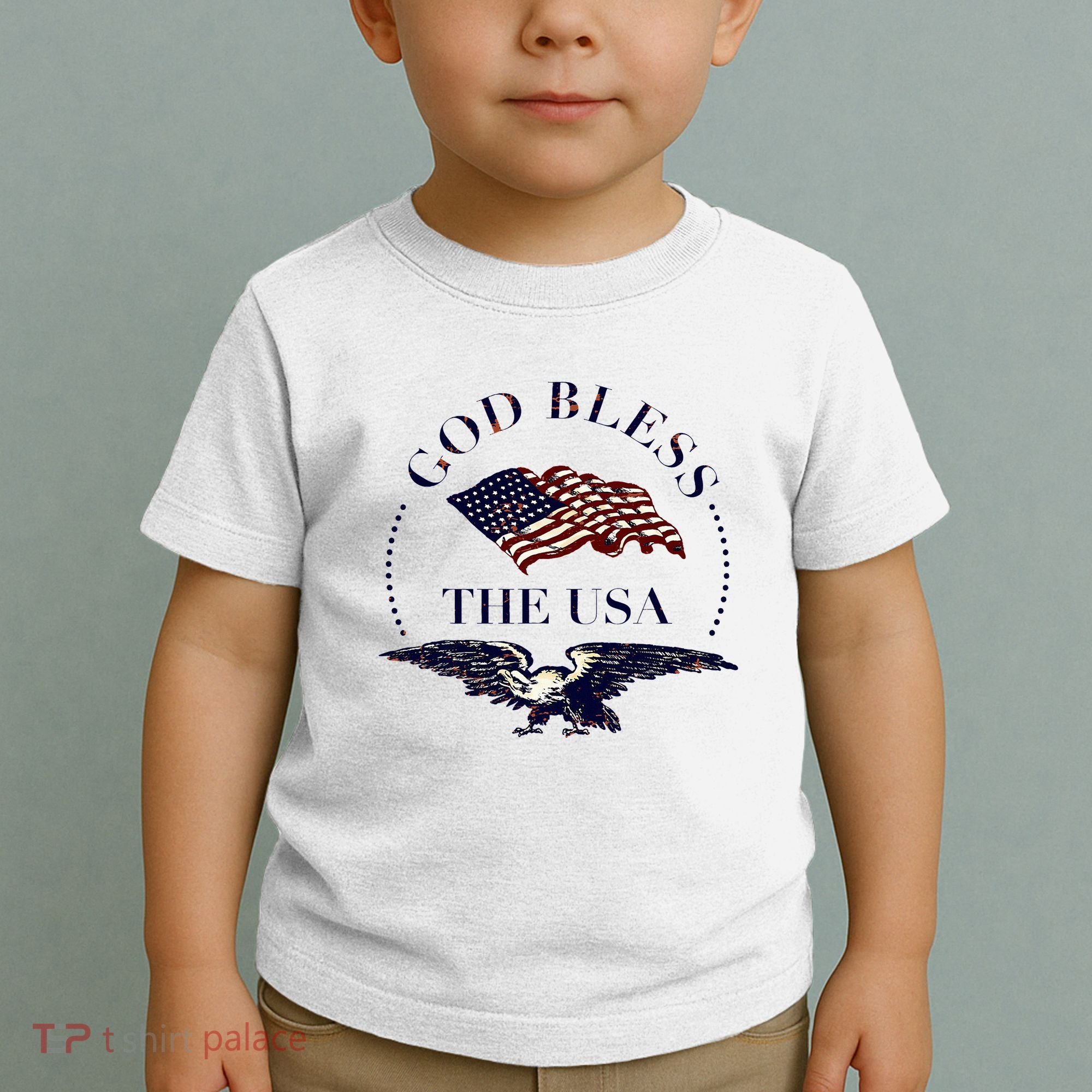 God Bless The Usa Toddler T-Shirt