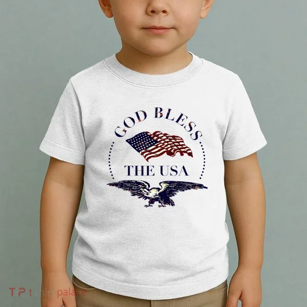 God Bless The Usa Toddler T-Shirt