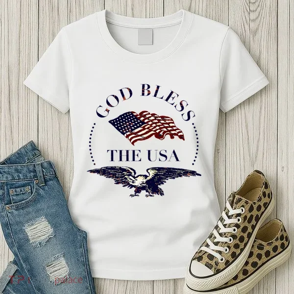 God Bless The Usa Women's T-Shirt