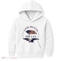 God Bless The Usa Kids Hoodie thumb 0