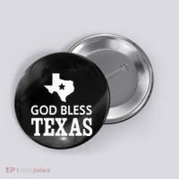 God Bless Texas Button thumb 0
