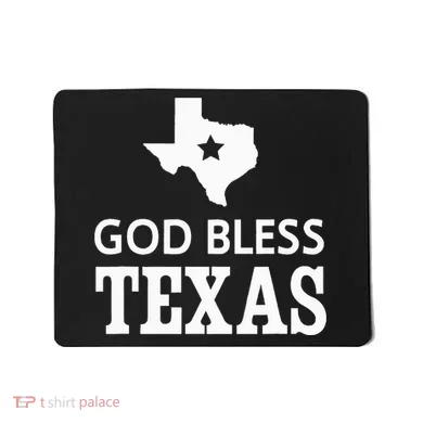 God Bless Texas Mousepad