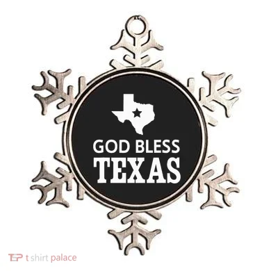 God Bless Texas Ornament