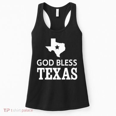 God Bless Texas Women's Tank Top