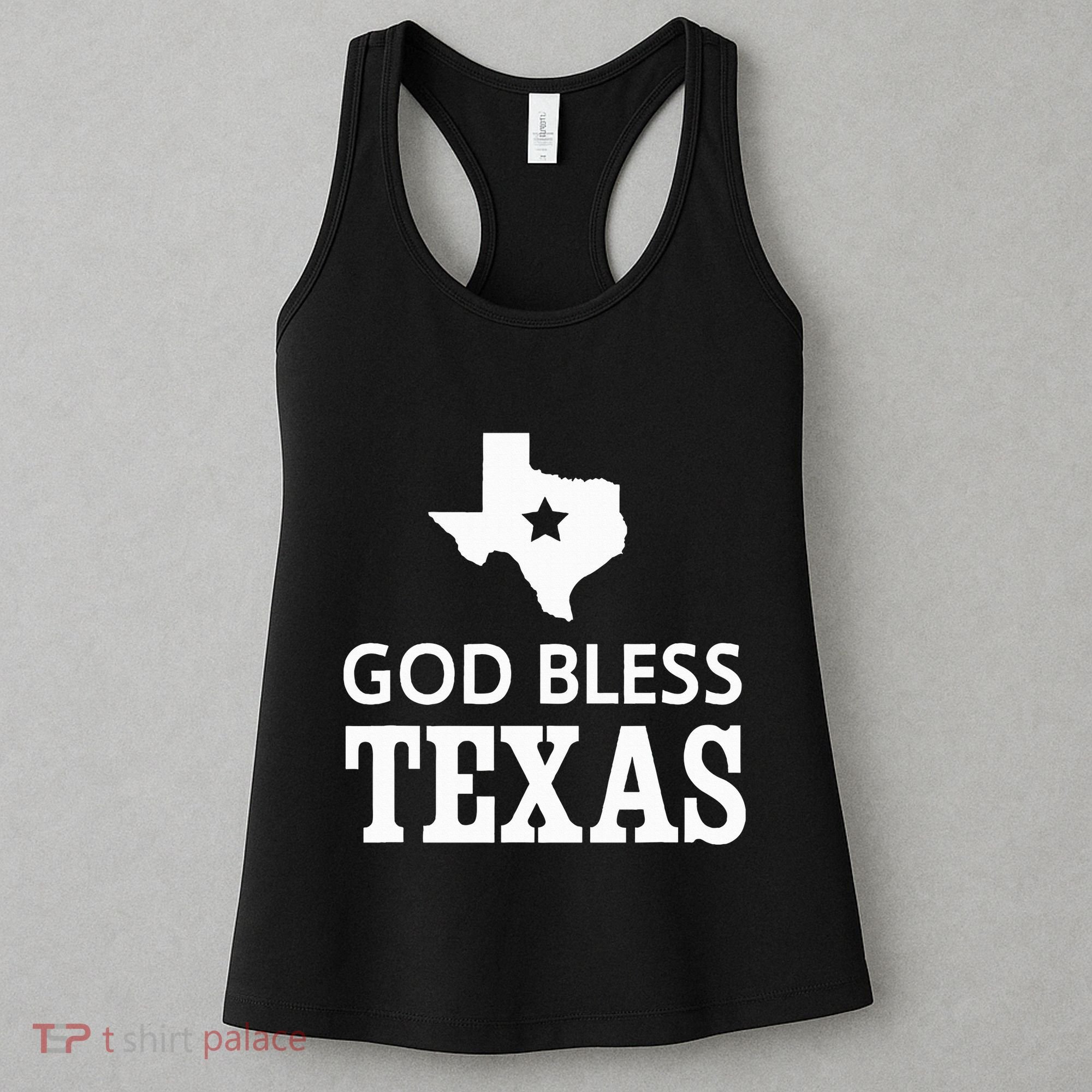God Bless Texas Women's Tank Top