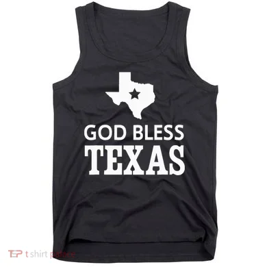 God Bless Texas Tank Top