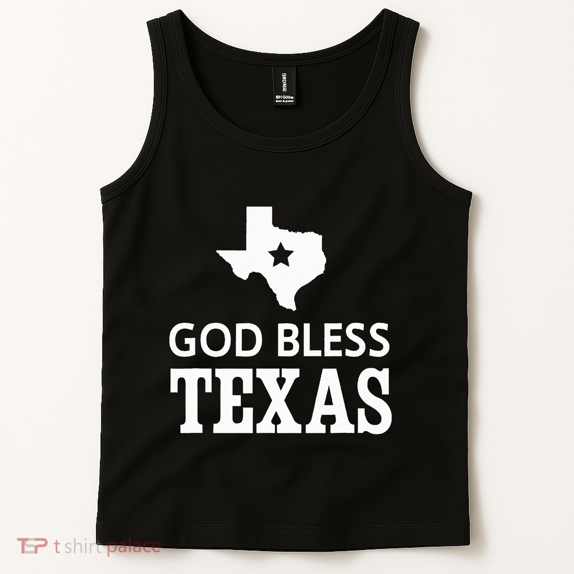 God Bless Texas Tank Top