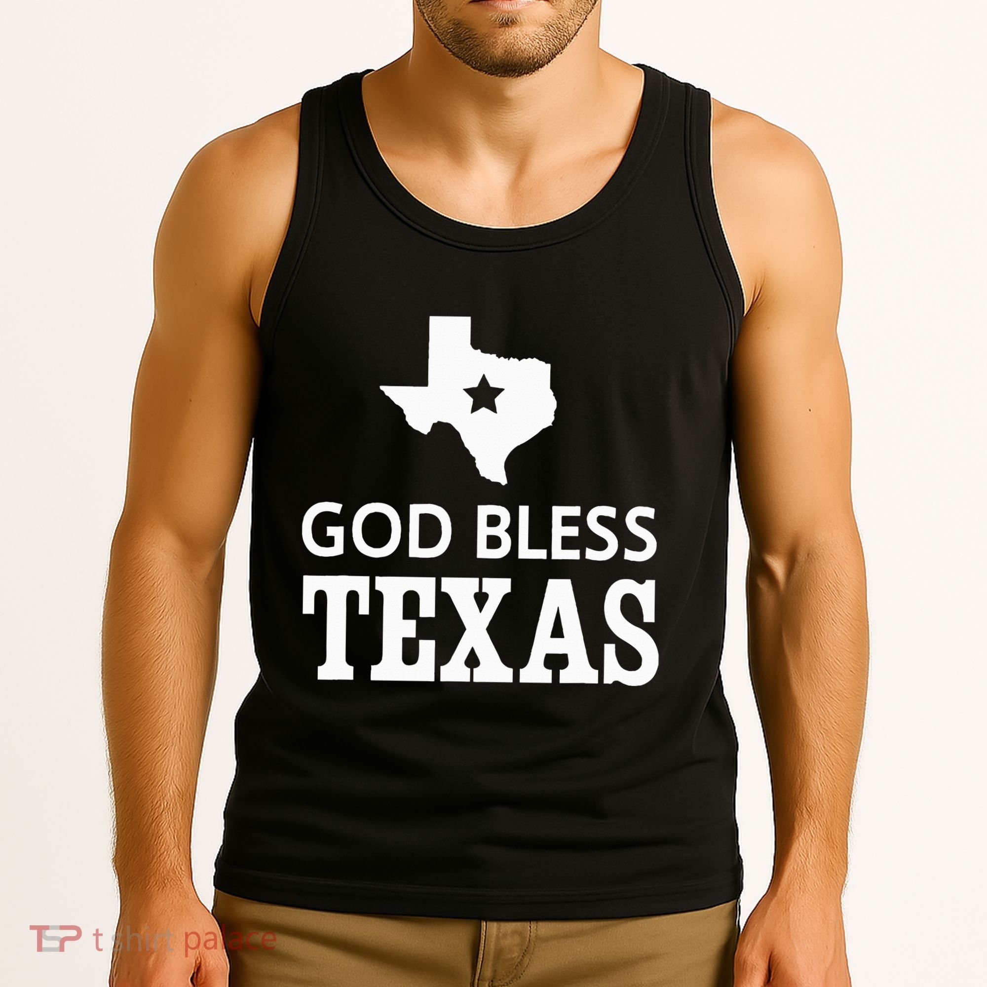 God Bless Texas Tank Top