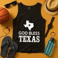 God Bless Texas Tank Top thumb 4