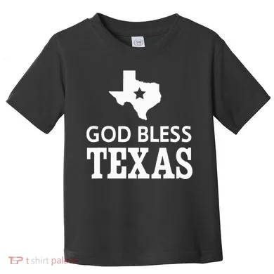 God Bless Texas Toddler T-Shirt