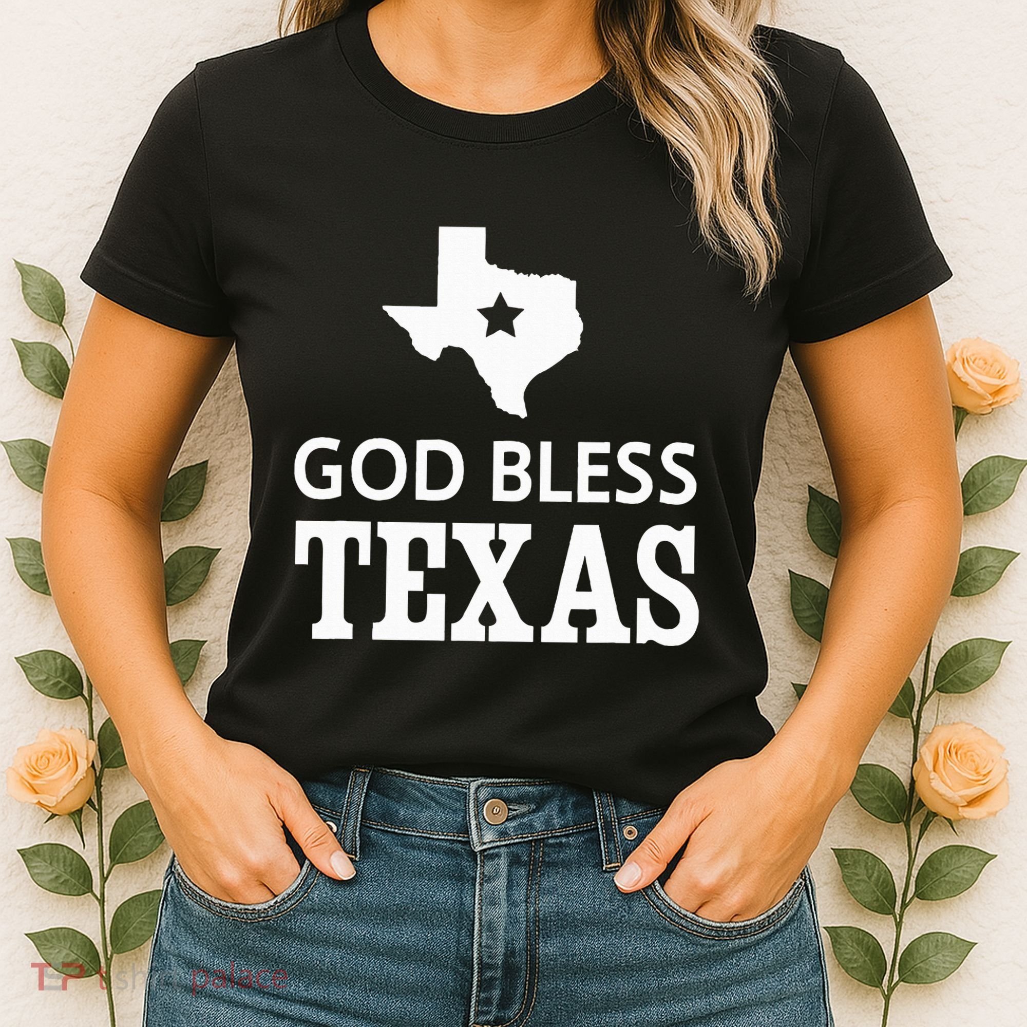 God Bless Texas Women's T-Shirt
