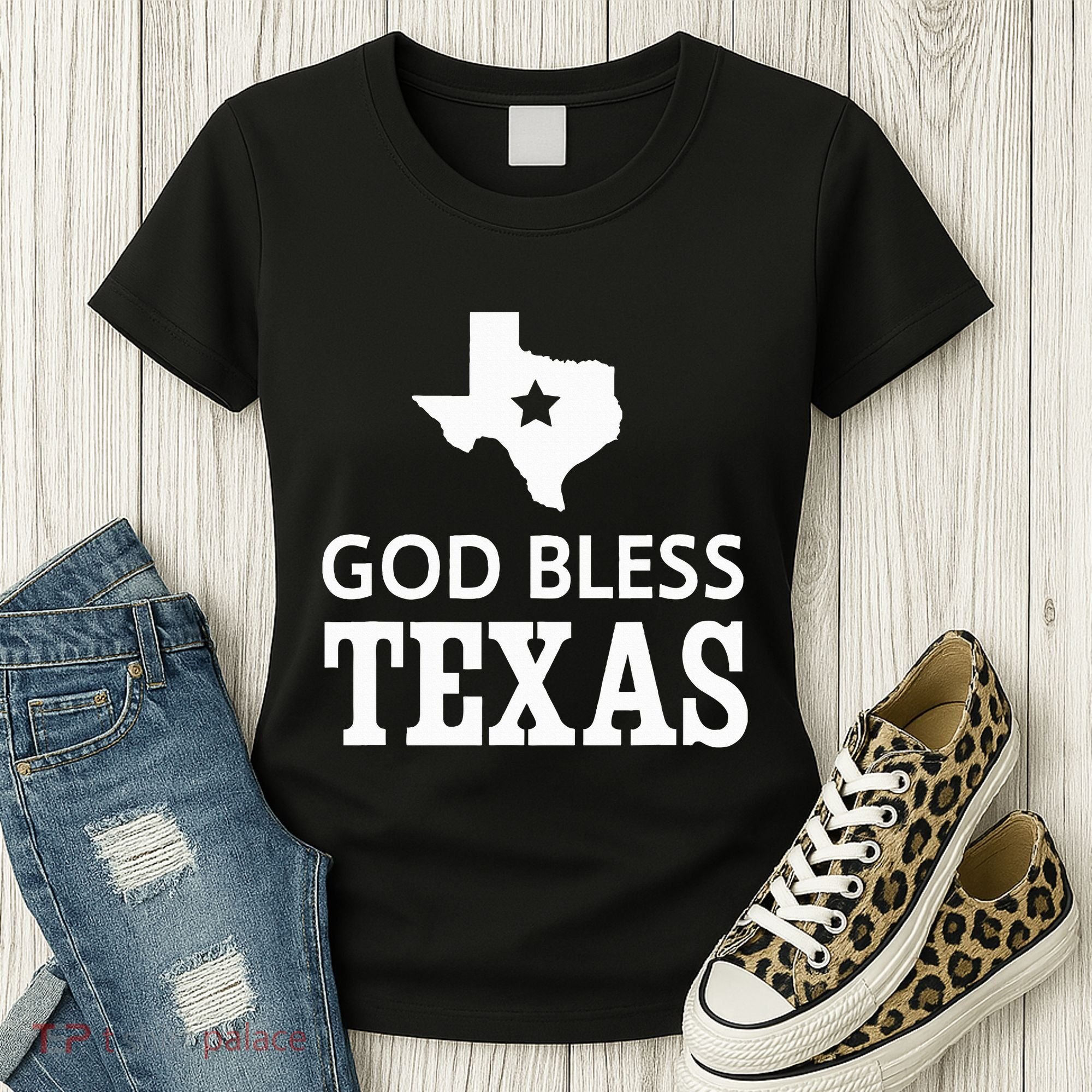 God Bless Texas Women's T-Shirt