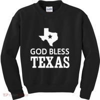 God Bless Texas Kids Sweatshirt thumb 0