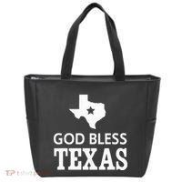 God Bless Texas Tote Bag thumb 0