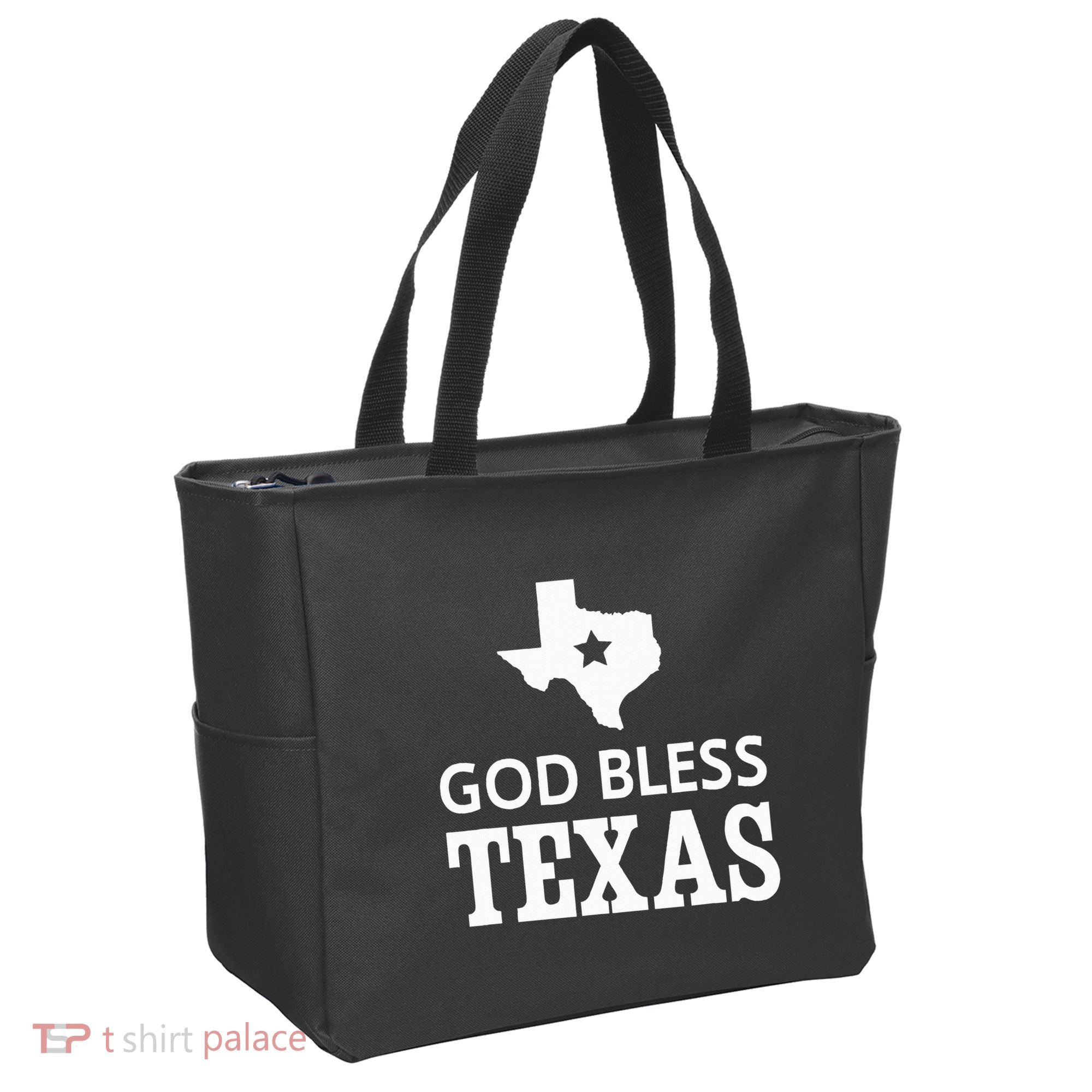 God Bless Texas Tote Bag