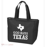 God Bless Texas Tote Bag thumb 3