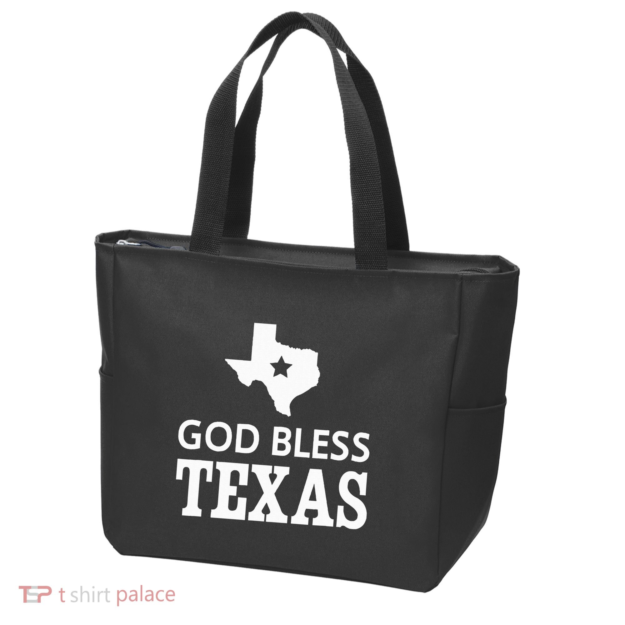 God Bless Texas Tote Bag