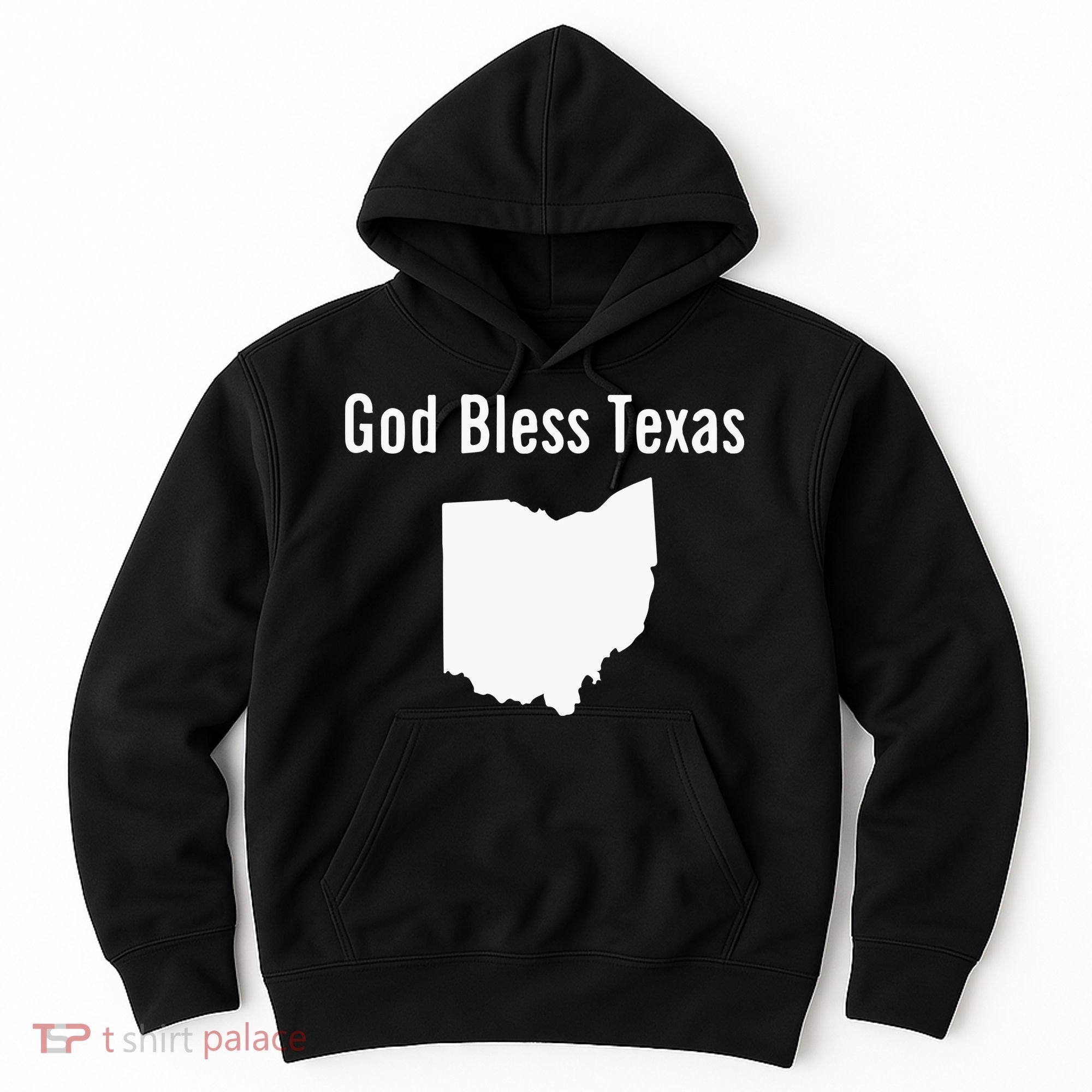 God Bless Texas Ohio Hoodie