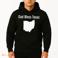 God Bless Texas Ohio Hoodie thumb 2