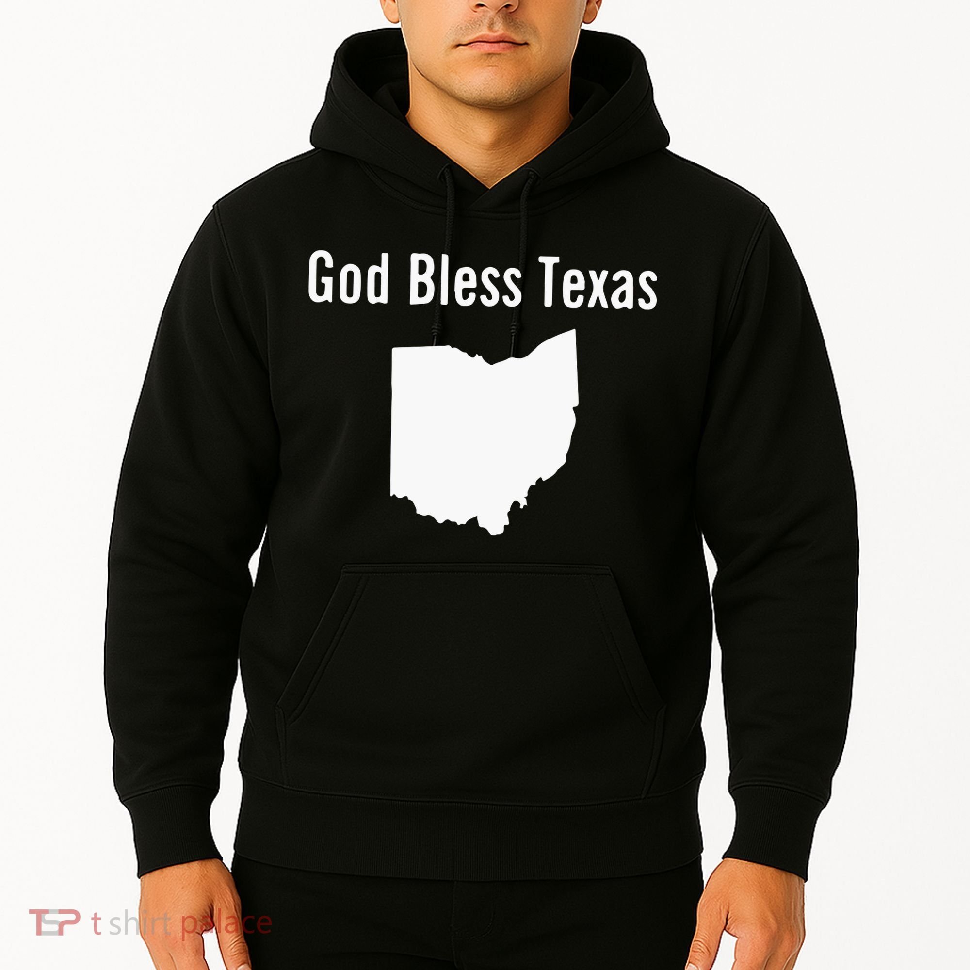 God Bless Texas Ohio Hoodie