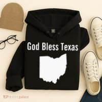 God Bless Texas Ohio Hoodie thumb 4
