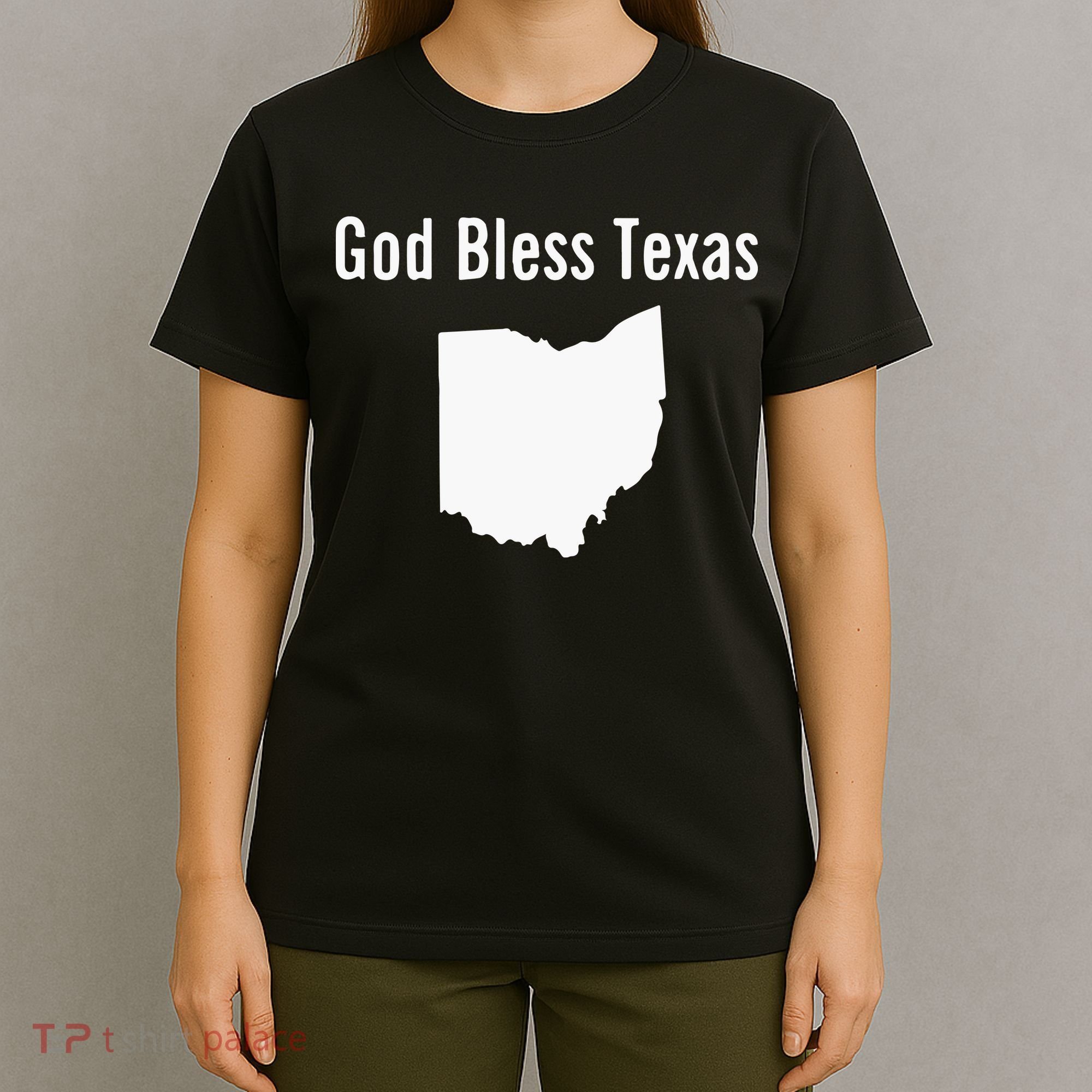 God Bless Texas Ohio T-Shirt