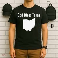 God Bless Texas Ohio T-Shirt thumb 6
