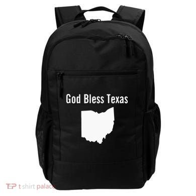 God Bless Texas Ohio Backpack