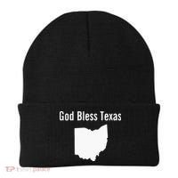 God Bless Texas Ohio Beanie thumb 0