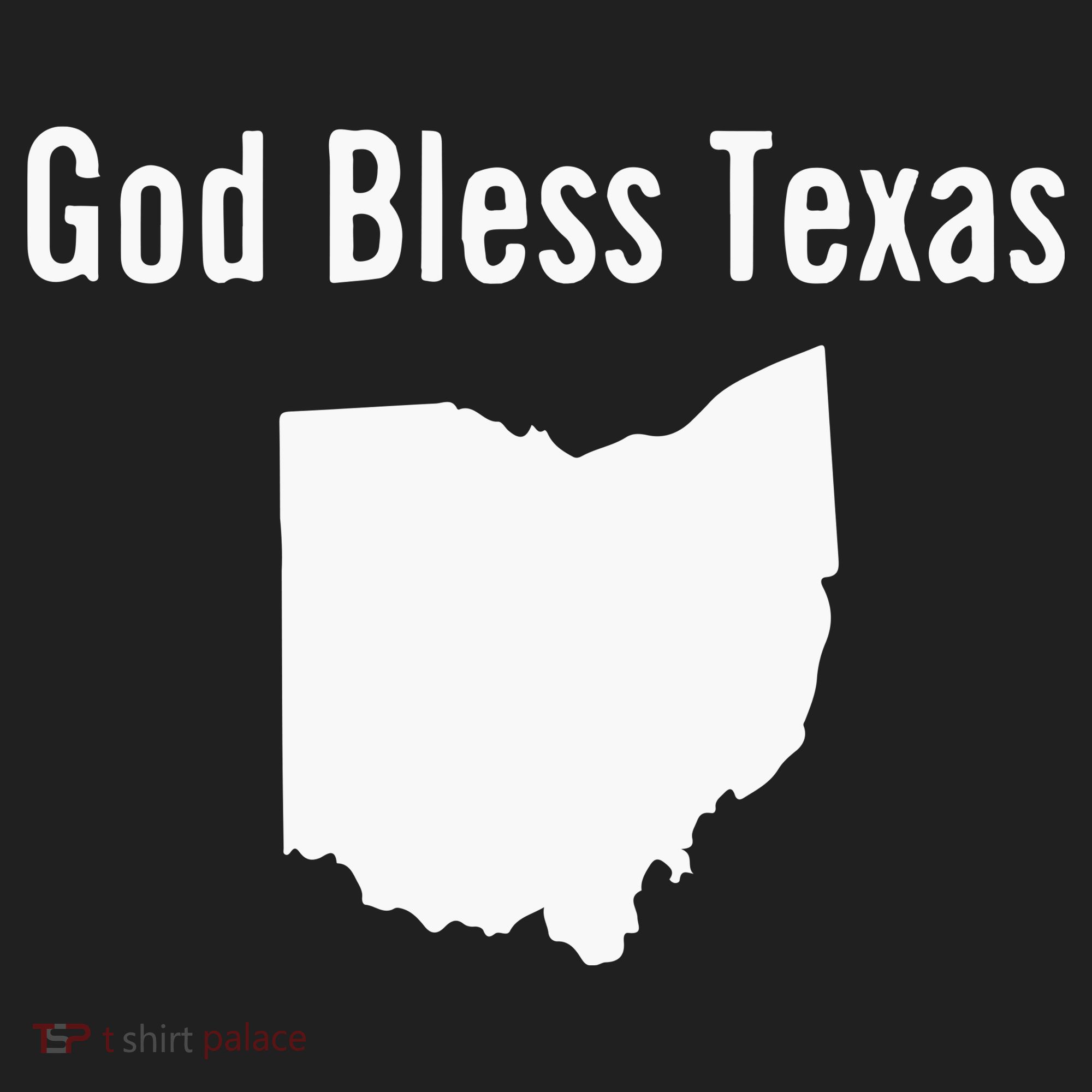 God Bless Texas Ohio Tumbler