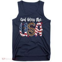 God Bless The USA American Flag Patriotic Tank Top thumb 0