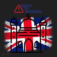 Grunge Back To Mosque London Uk British Women's Sweatshirt thumb 2